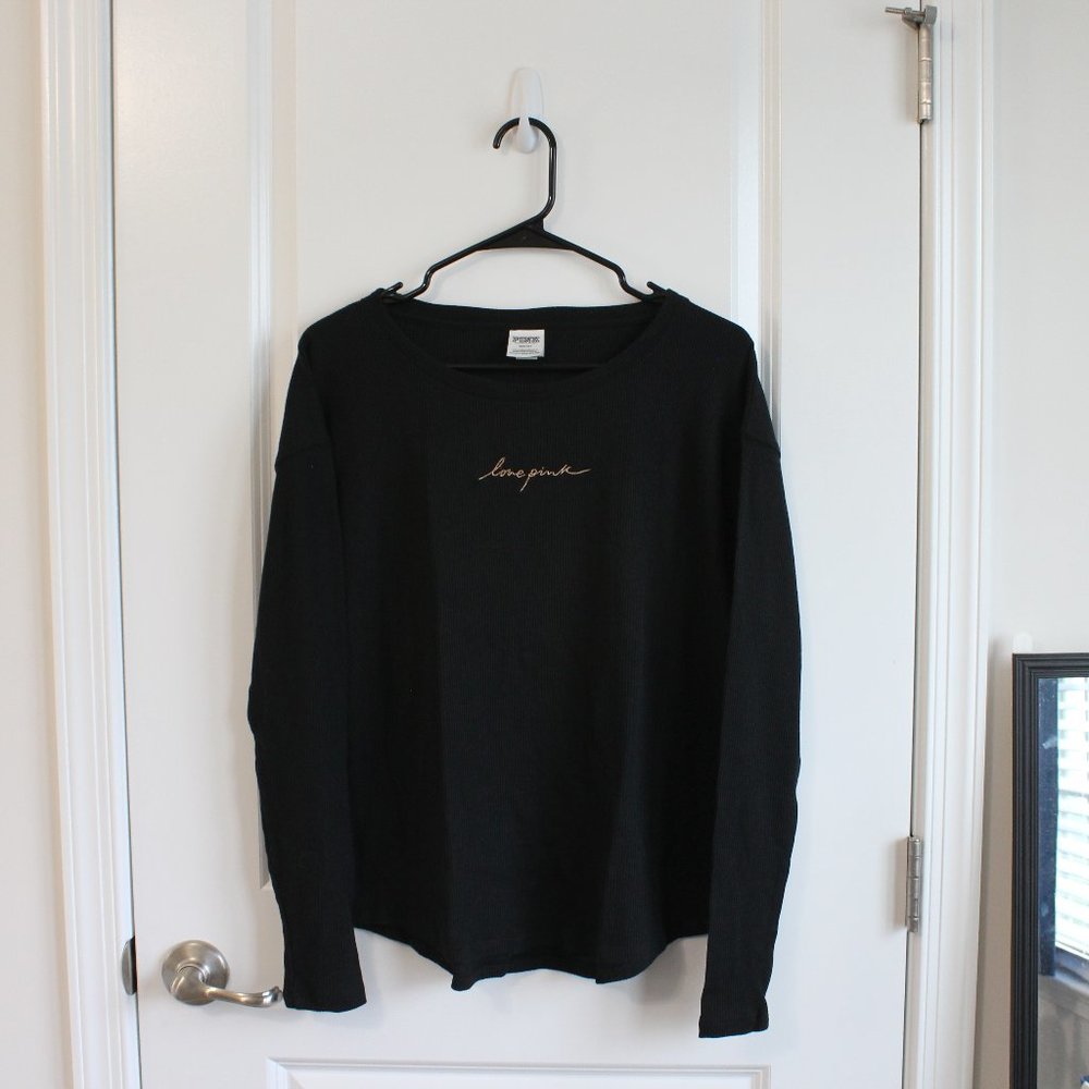 NWT VICTORIA'S SECRET PINK LONG SLEEVE THERMAL